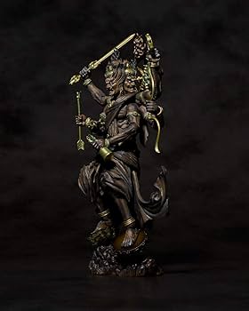 金剛夜叉明王 木彫 タケヤ式自在置物 海洋堂 タケヤ式自在置物 KT-023 金剛夜叉明王 着彩｜KTプロジェクト